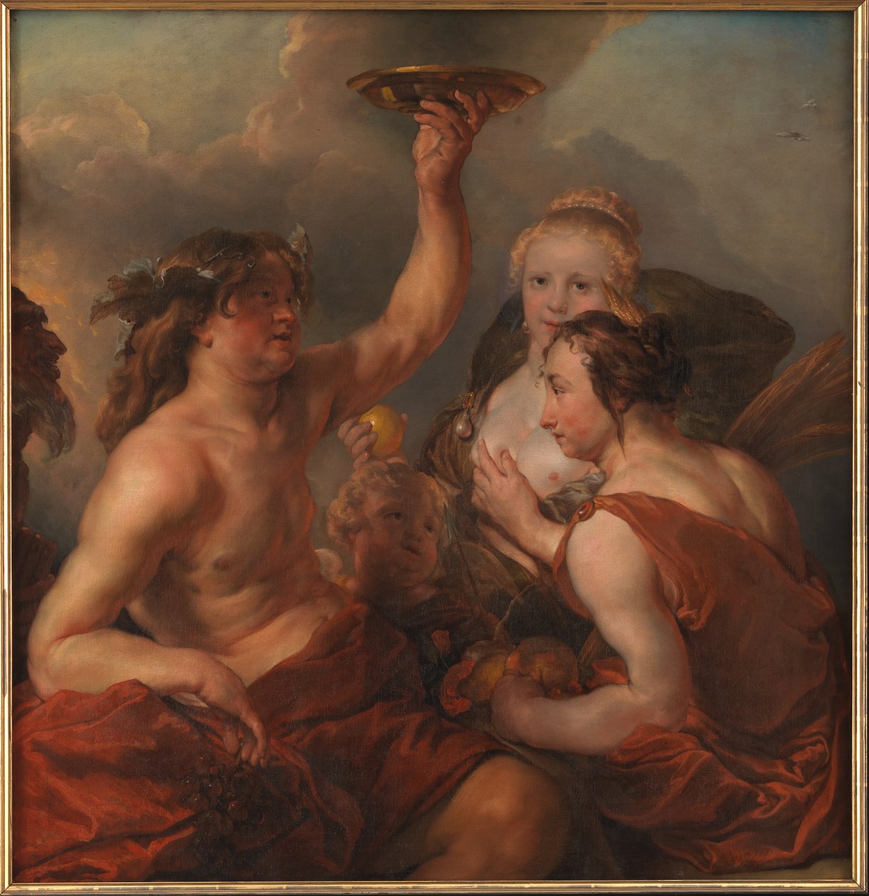 Baco, Ceres y Venus de Cornelis Schut