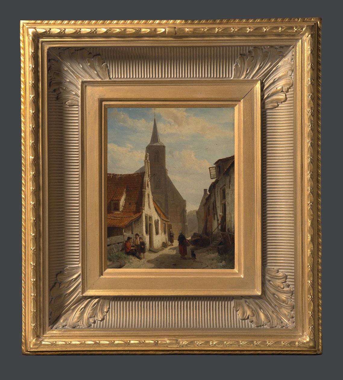 Iglesia en Zandvoort de Cornelis Springer