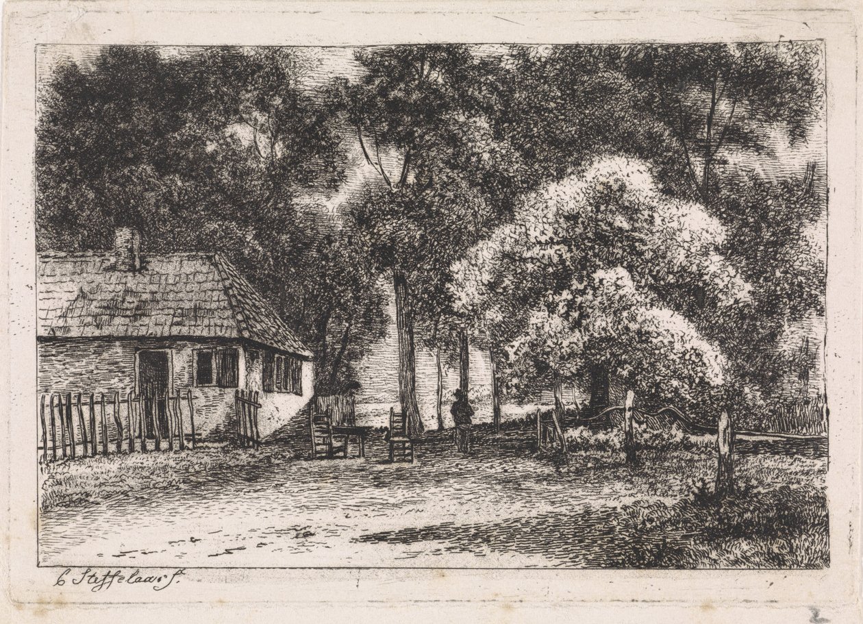 Casa entre árboles
Quinta suite (título de la serie) de Cornelis Steffelaar