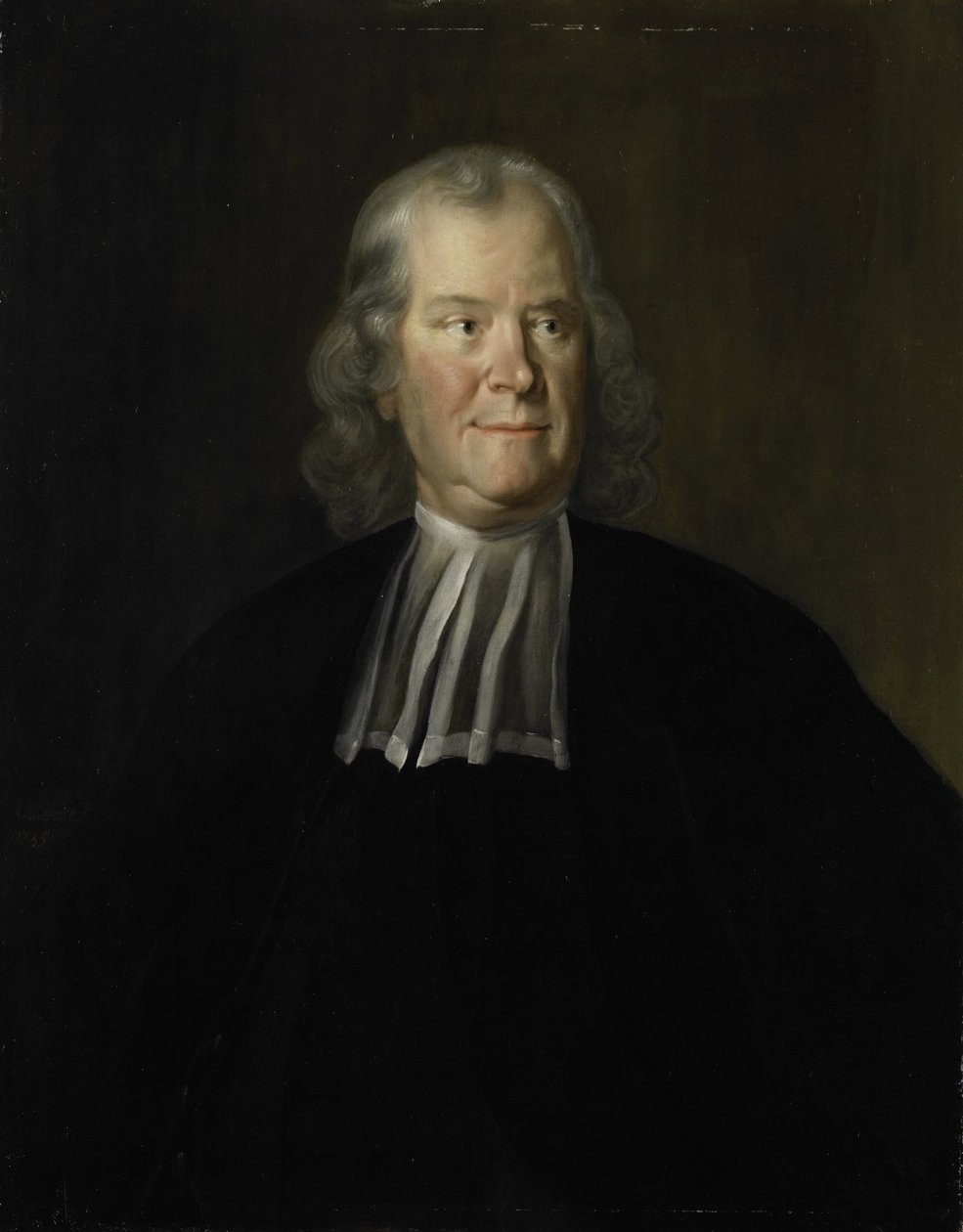 Retrato del médico Herman Boerhaave, profesor de la Universidad de Leiden de Cornelis Troost