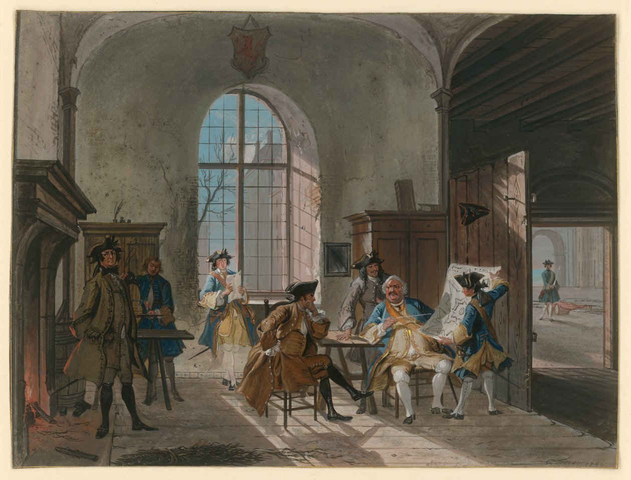 Puesto de guardia de Cornelis Troost