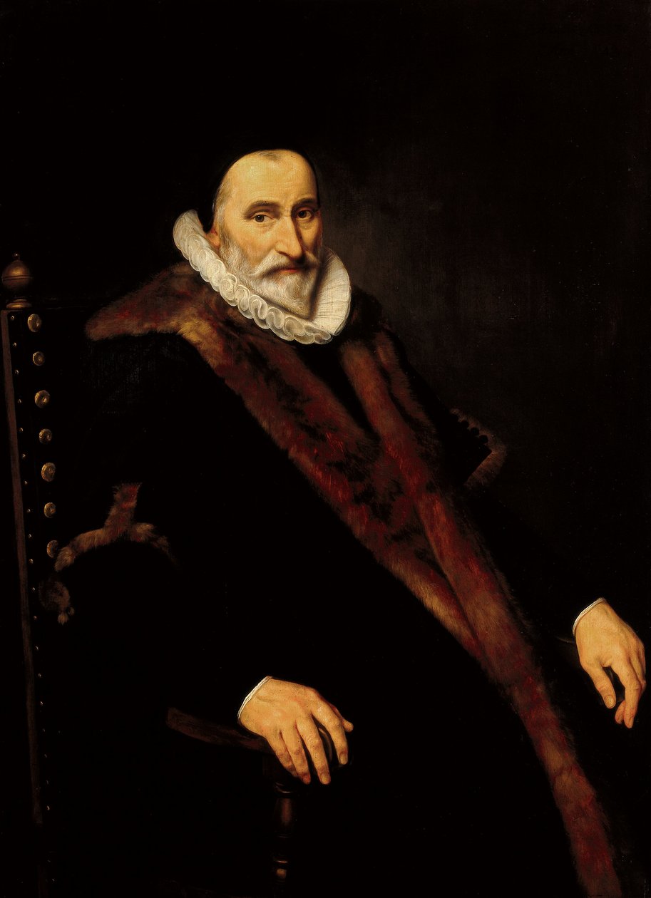 Retrato de Cornelis Pietersz Hooft de Cornelis Van der Voort