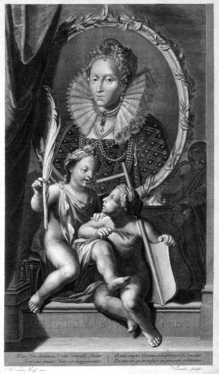 Isabel I, Reina de Inglaterra e Irlanda de Cornelis Vermeulen