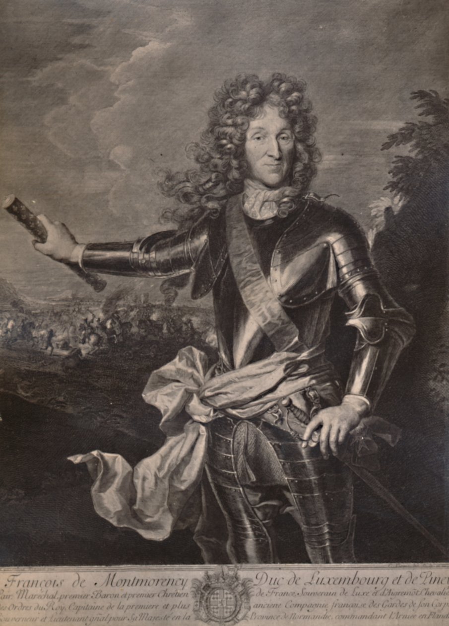 François Henri de Montmorency-Boutteville, Duque de Luxemburgo, general francés, siglo XVII, 1894 de Cornelis Vermeulen