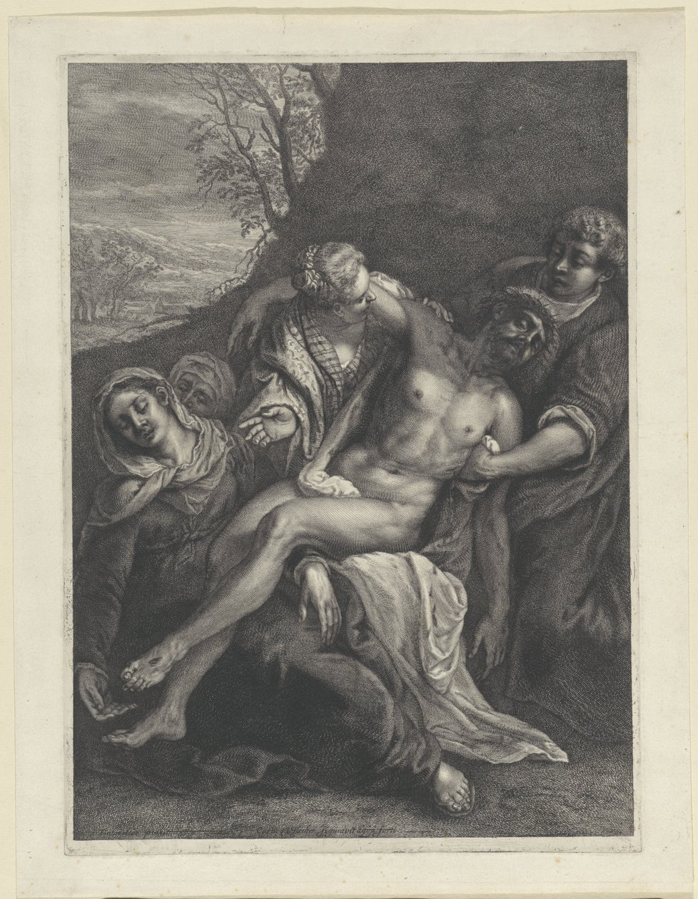 Temblor de Cristo de Cornelis Visscher (II)