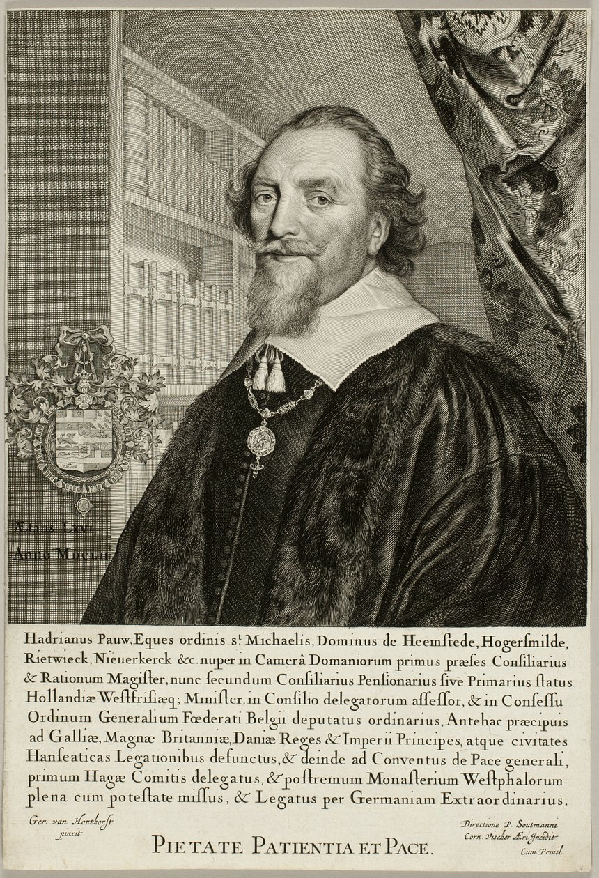 Adriaen Pauw, Señor de Heemstede de Cornelis Visscher