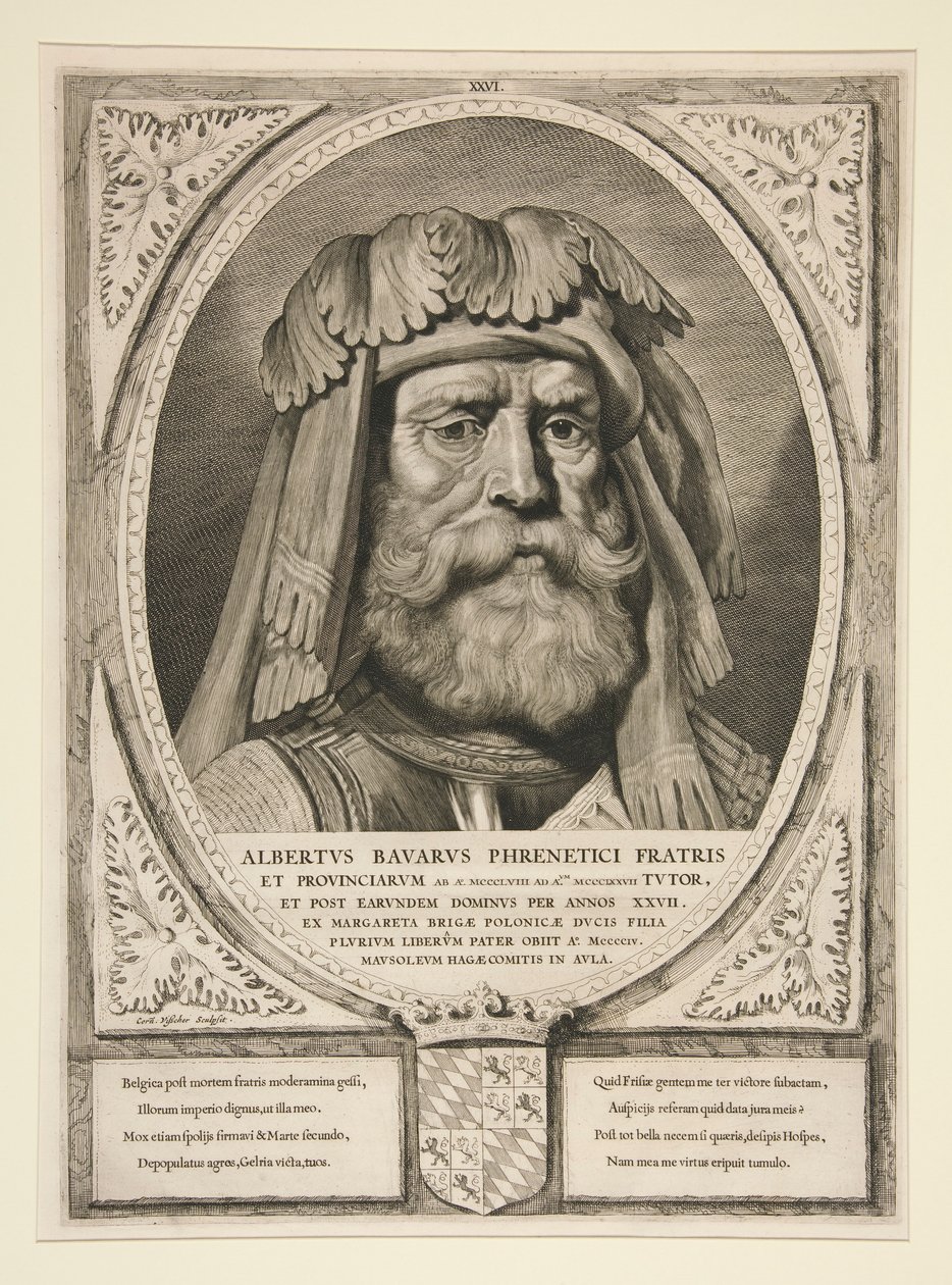 Albertvs Bavarvs Phrenetici Fratris/ et Provinciarvm de Cornelis Visscher
