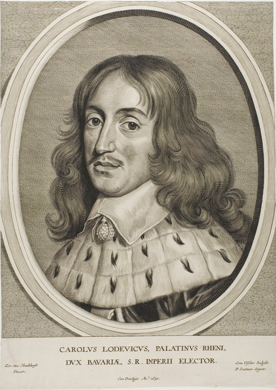 Carlos Luis, Conde Palatino, de Effigies Variae de Cornelis Visscher