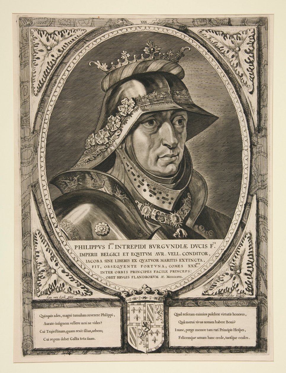 Felipe el Ist (Felipe el Bueno) de Cornelis Visscher