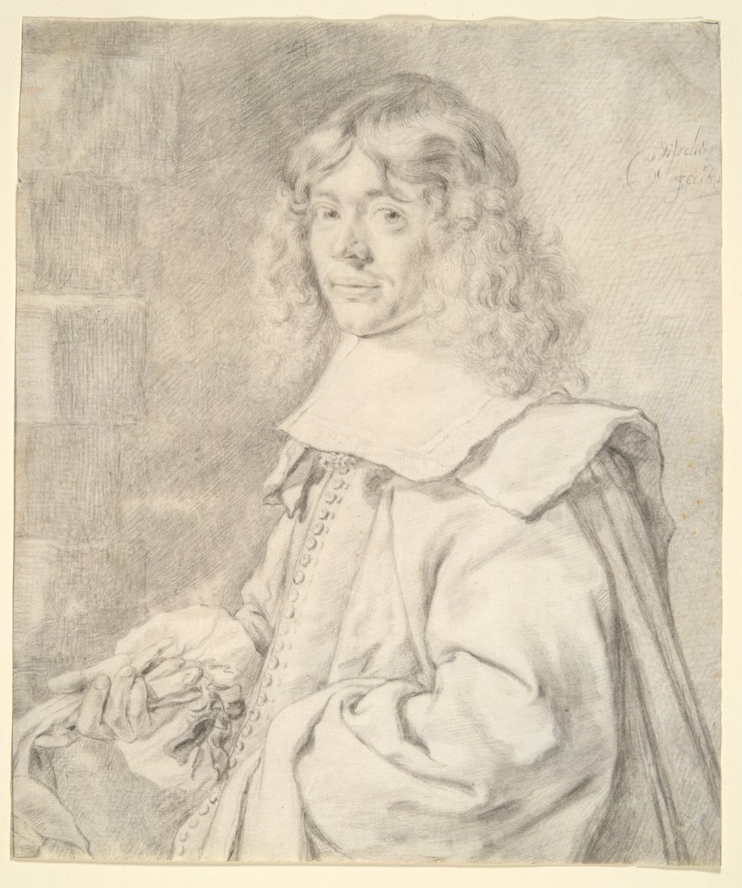 retrato de un joven de Cornelis Visscher