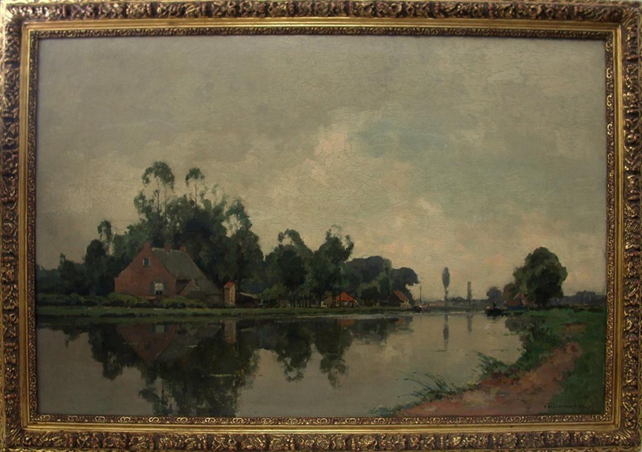 El Amstel cerca de Ouderkerk de Cornelis Vreedenburgh