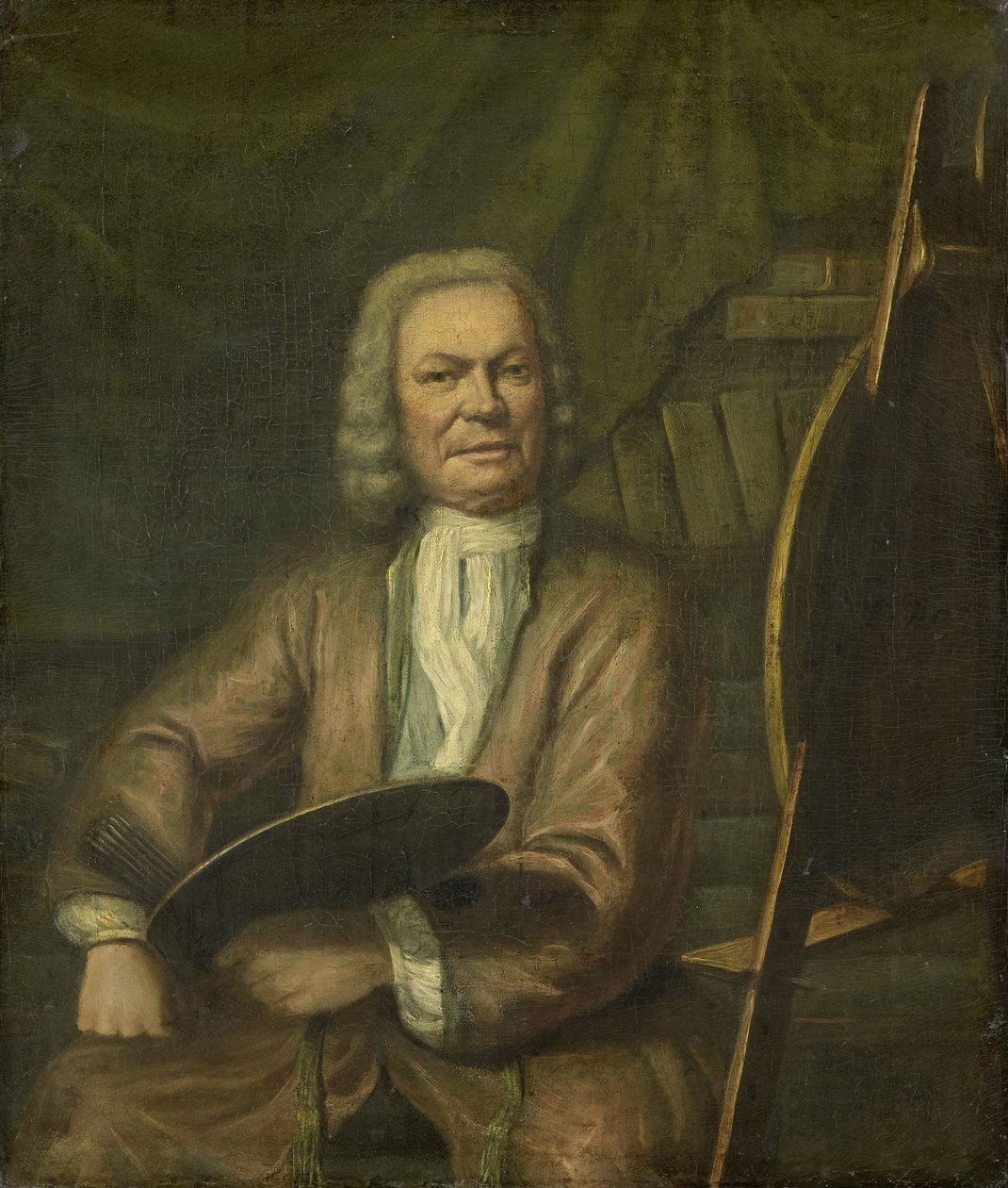 Retrato de Jan Maurits Quinkhard, pintor de Cornelis Wever