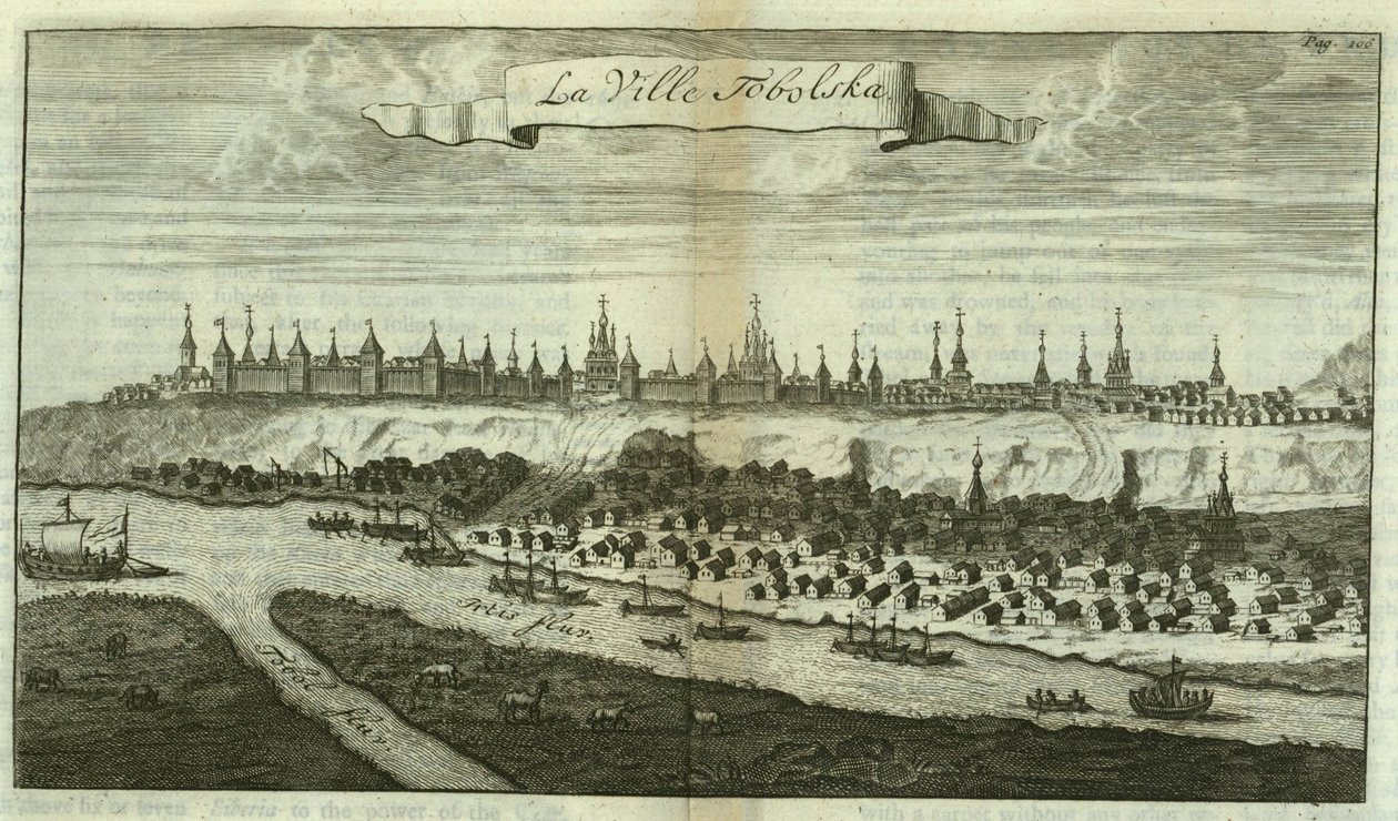 Tobolsk De: Viajes a Moscovia de Cornelis de Bruijn