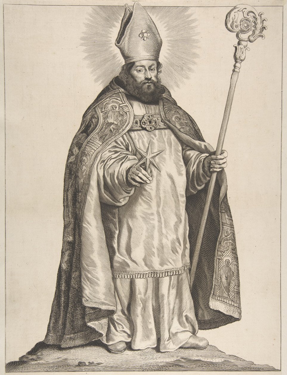 San Swithbert, 1650 de Cornelis de Visscher