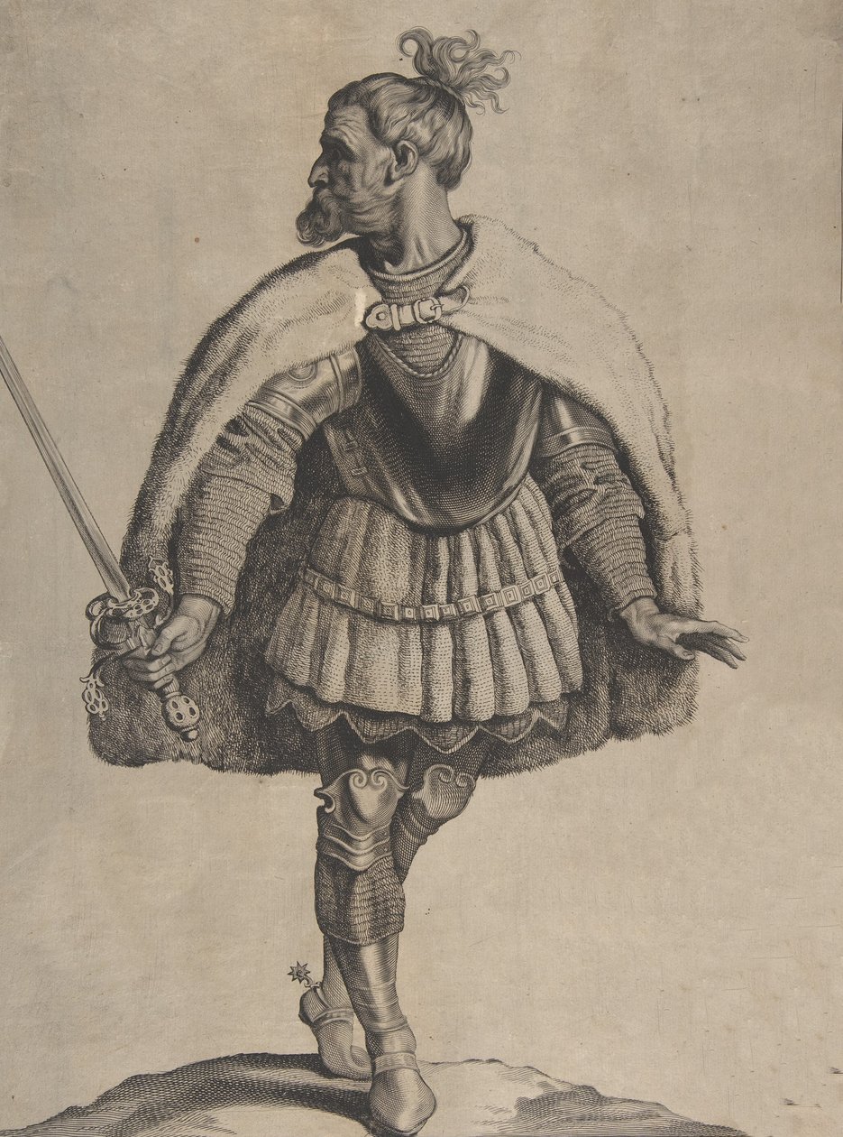 Svevus, de la serie Peplus, sive Gothorum, Heruolorum..., 1650 de Cornelis de Visscher