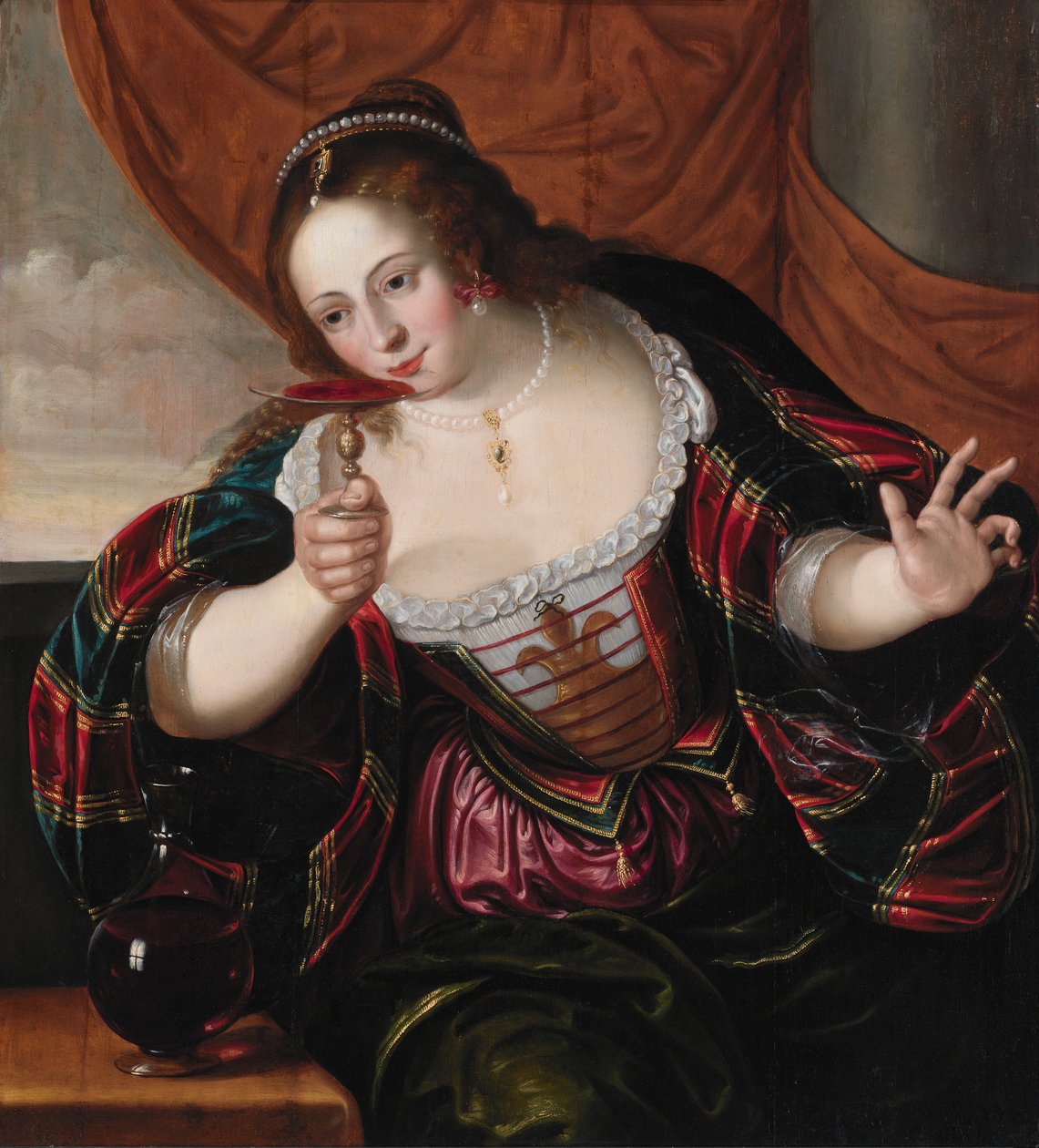 Retrato de una Dama, principios del siglo XVII de Cornelis de Vos