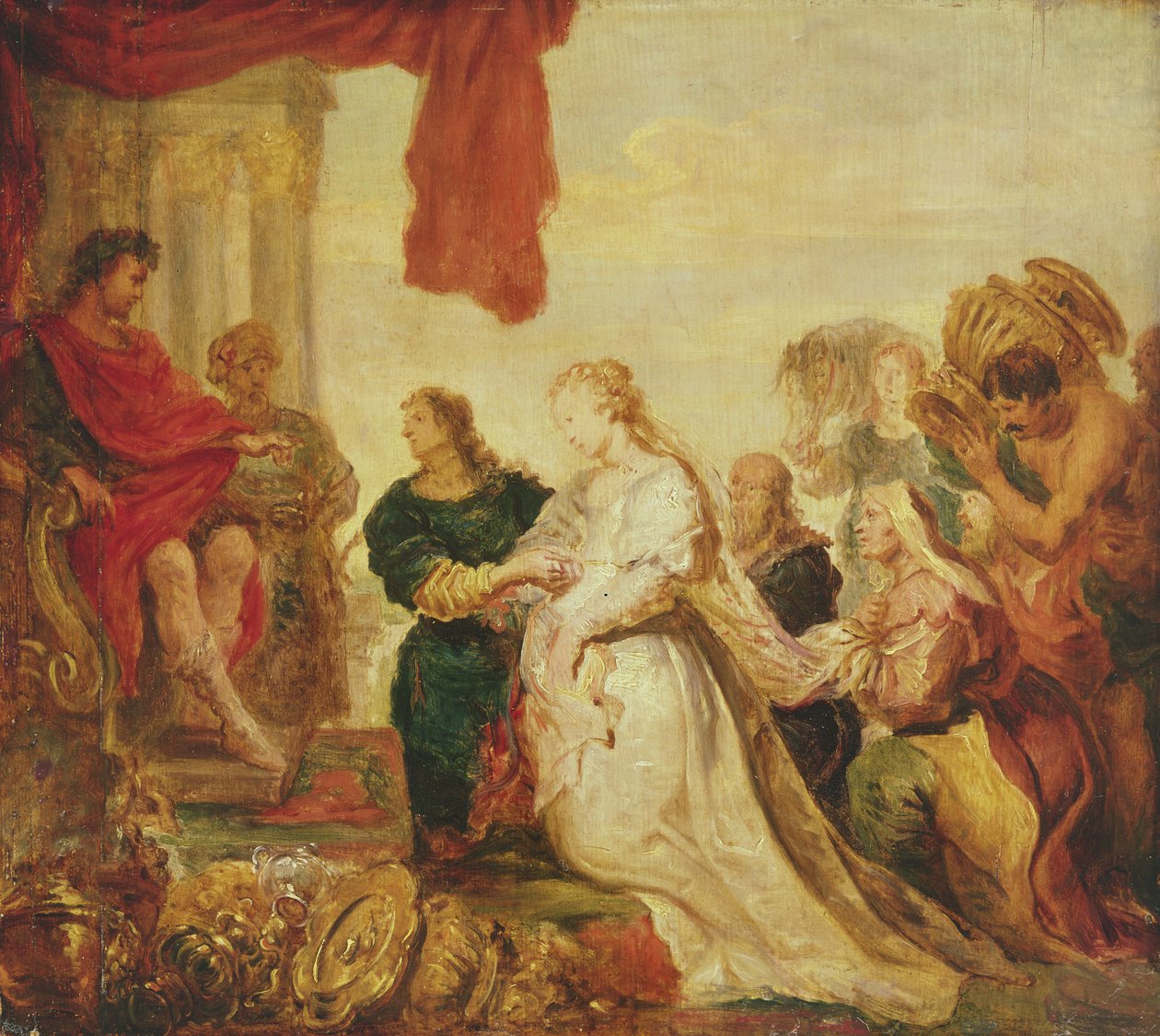 La continencia de Escipión de Cornelis de Vos