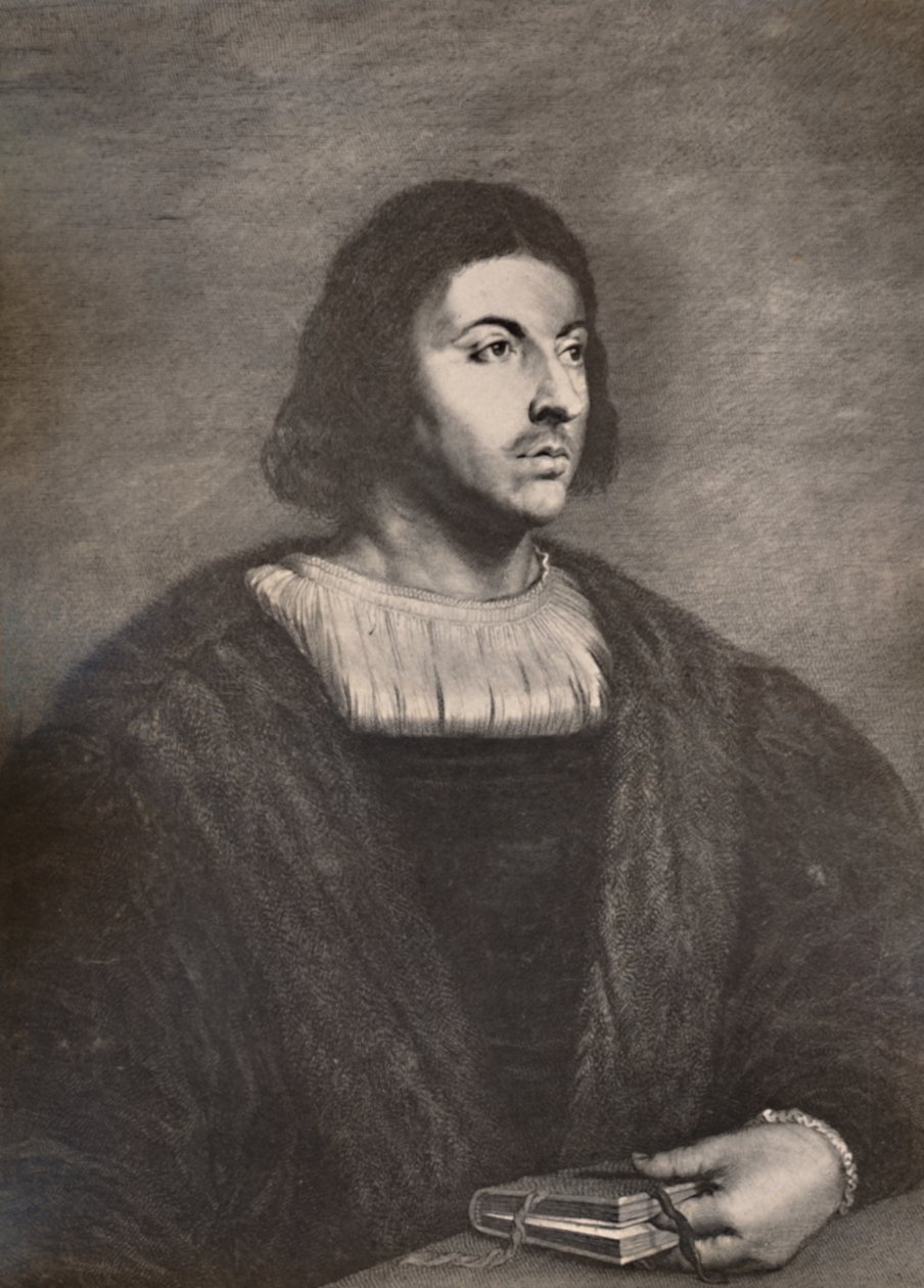 Giovanni Boccaccio, escritor, poeta y humanista renacentista italiano, siglo XVII de Cornelis van Dalen II