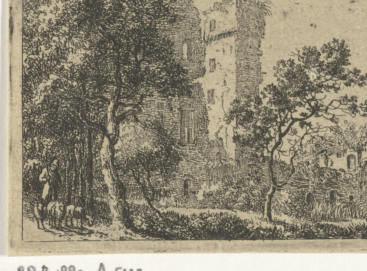 Ruinas del castillo de Haar de Cornelis van Hardenbergh