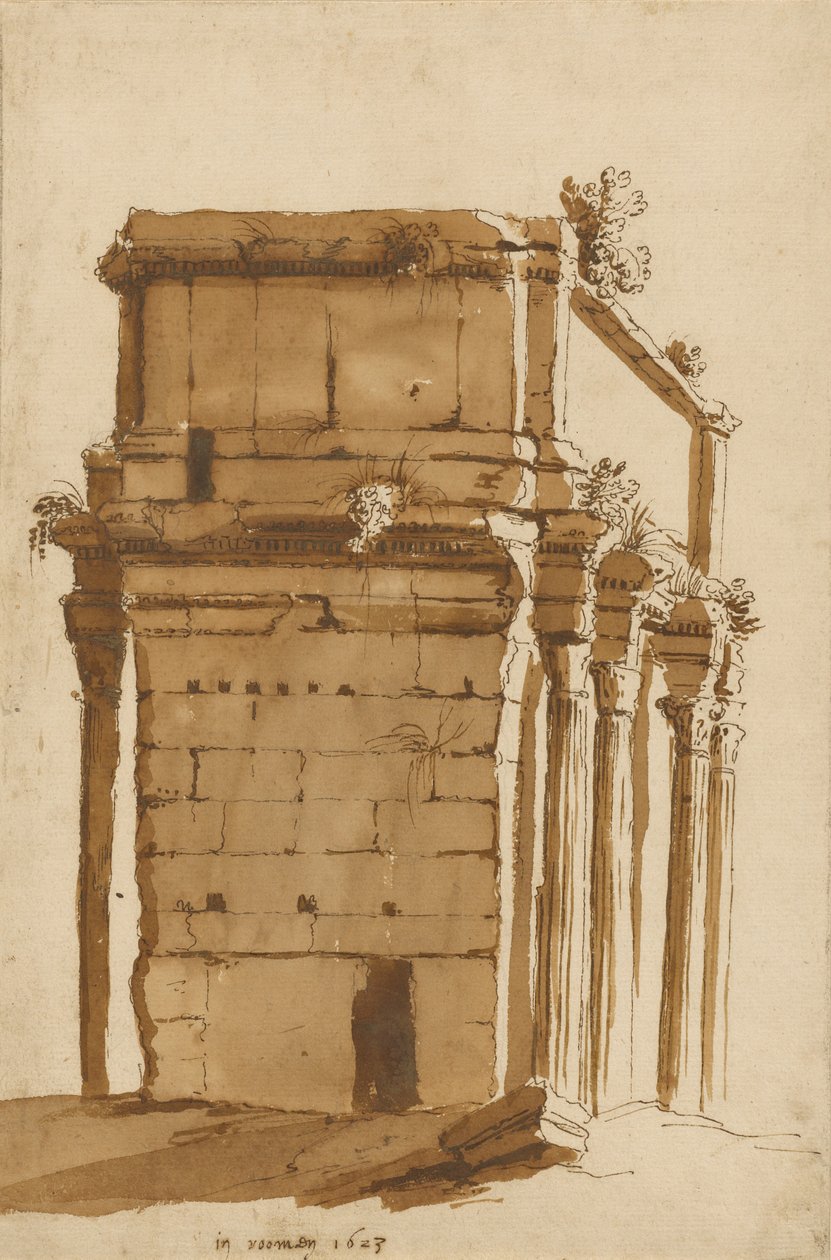 Arco de Septimio Severo, Roma de Cornelis van Poelenburgh