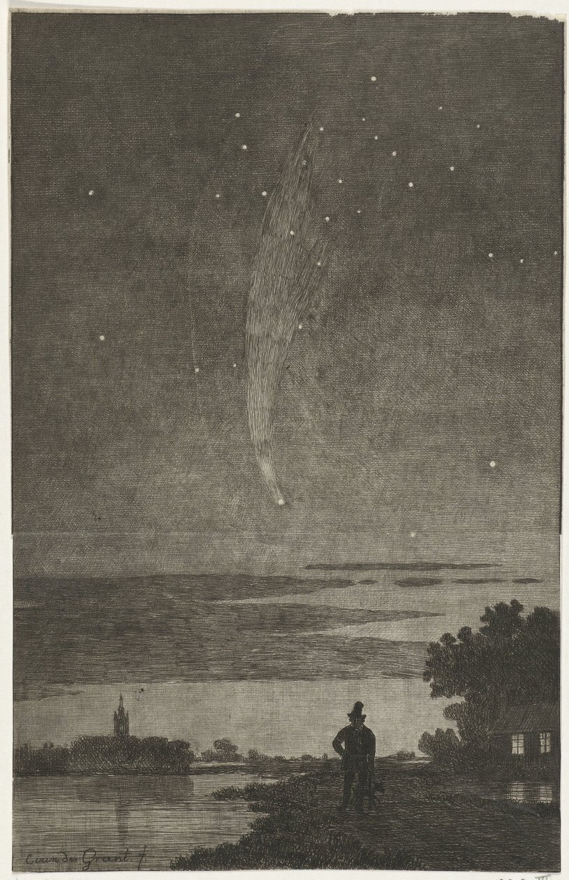 Cometa de Donati, 1858 de Cornelis van der Griendt