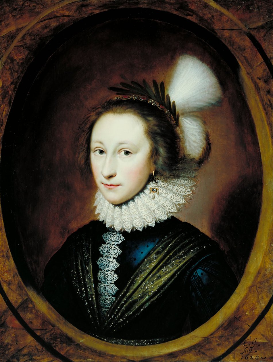 Retrato de Susanna Temple, Luego Lady Lister de Cornelius I Johnson