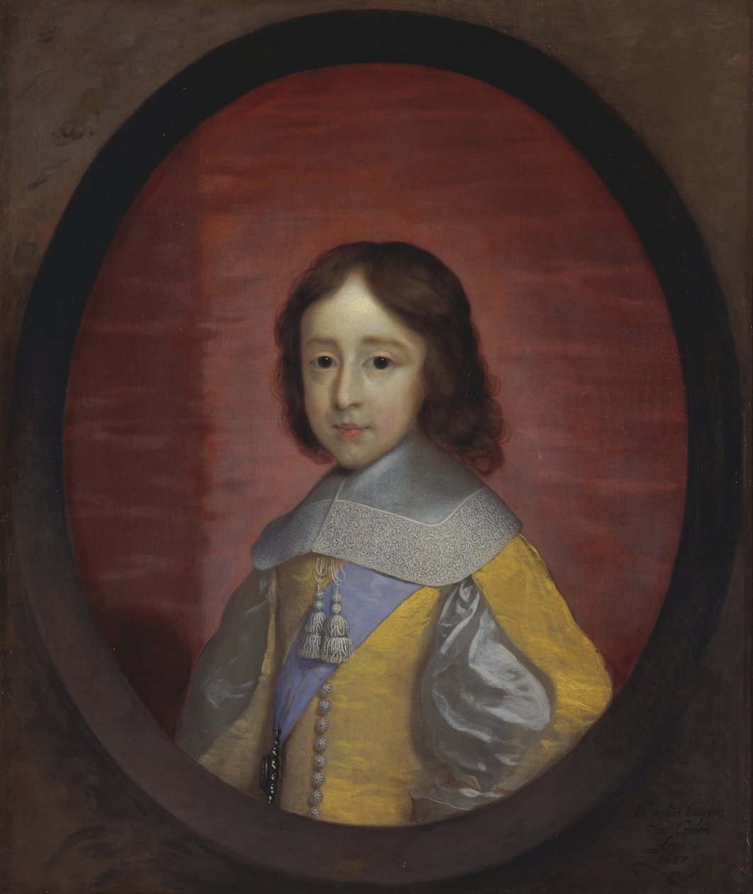 Guillermo III, Príncipe de Orange, de niño de Cornelius I Johnson