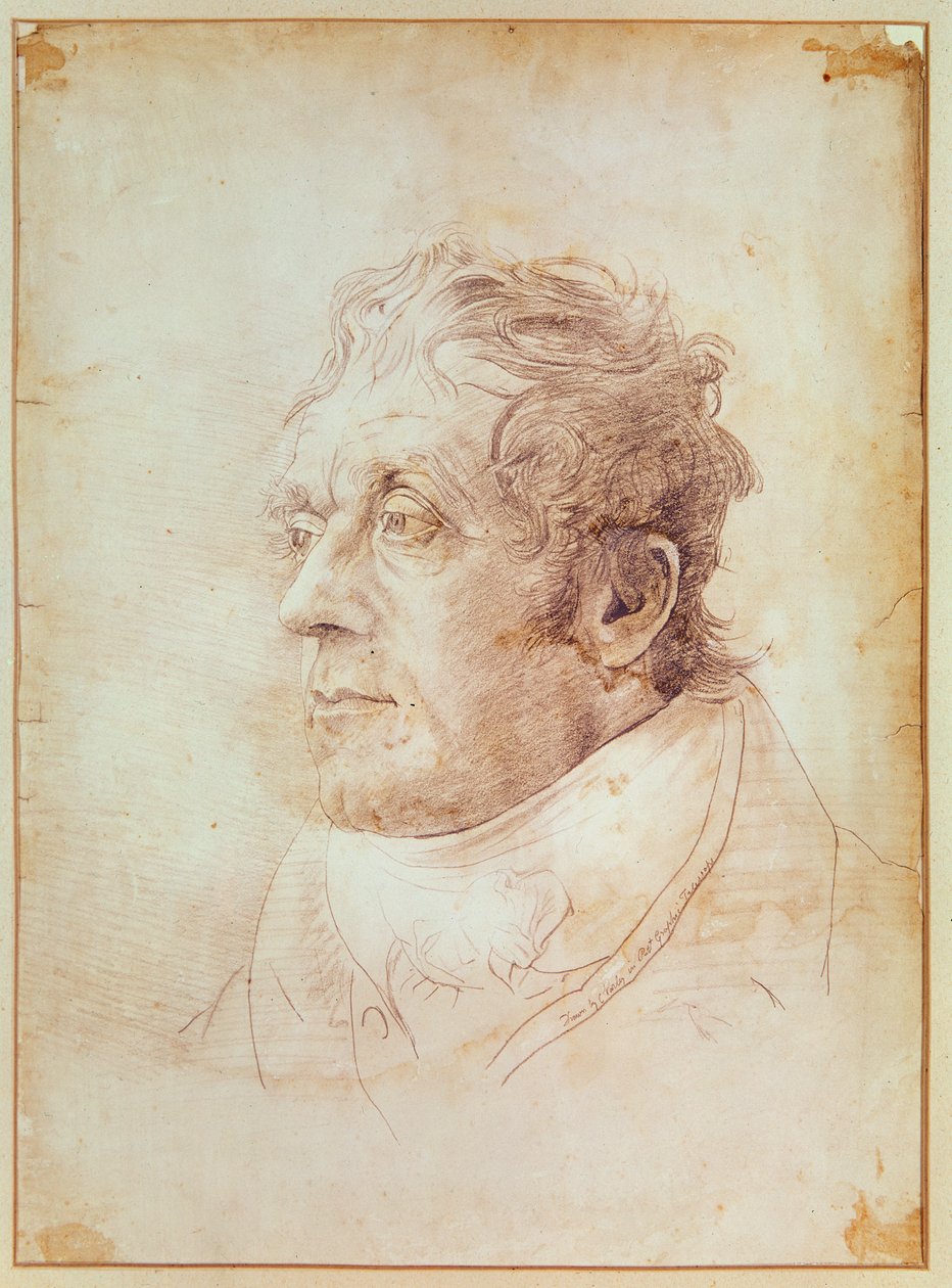 Retrato de J.M.W. Turner de Cornelius Varley