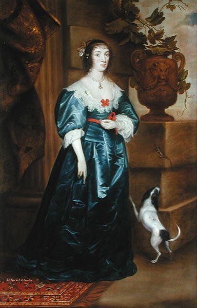 Lady Gerard de Bromley (d.1634) c.1633 de Cornelius Janssen van Ceulen