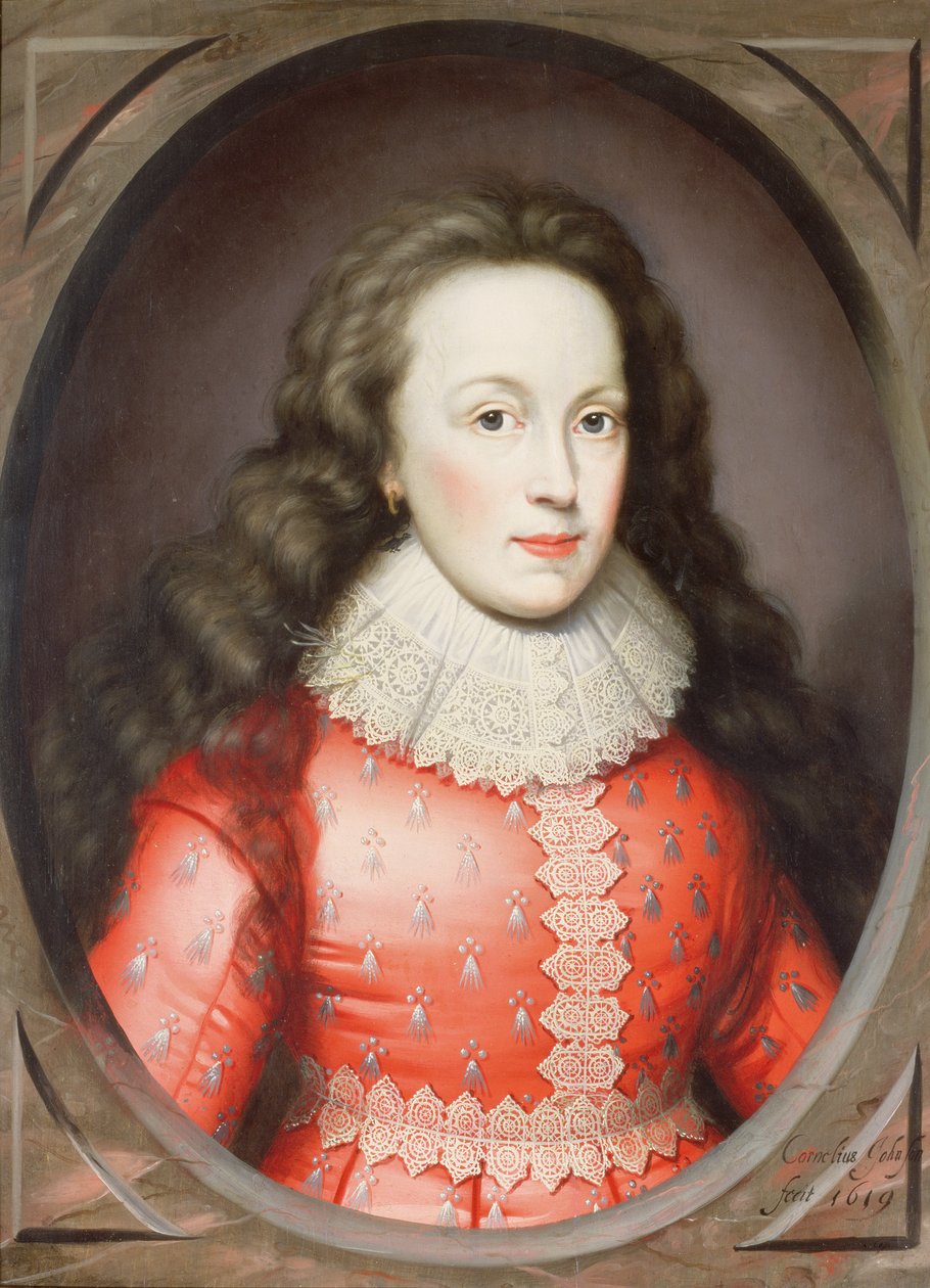 Retrato de una dama llamada Alathea, condesa de Arundel de Cornelius Janssen van Ceulen