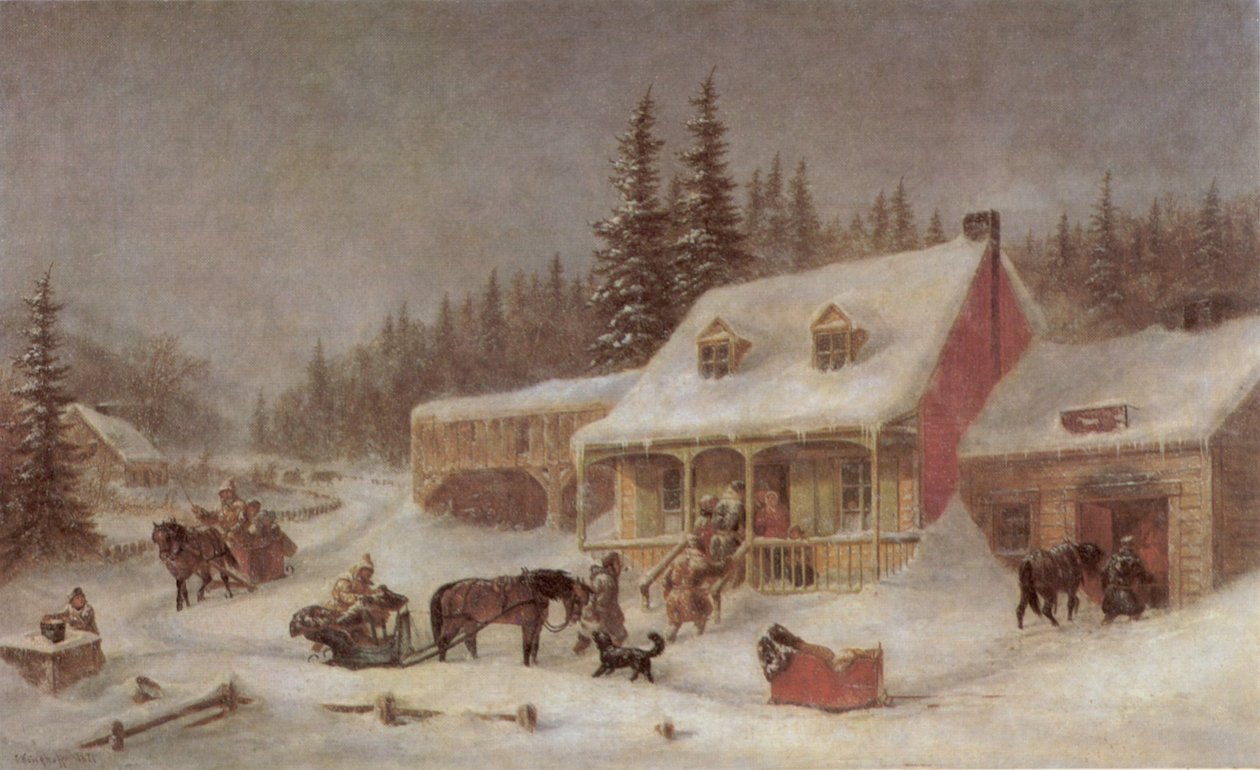 La herrería de Cornelius Krieghoff