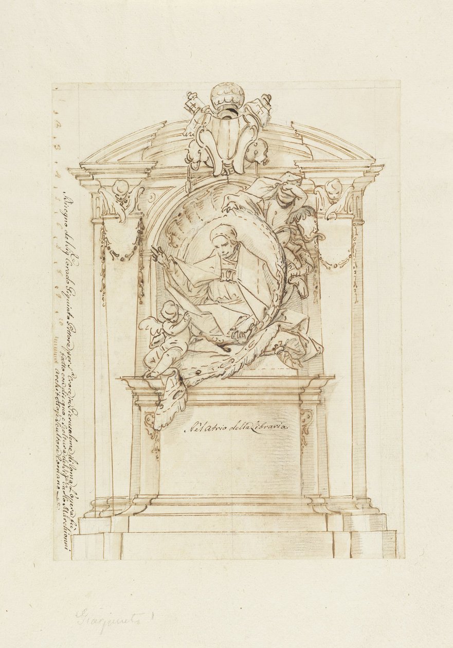 Diseño para un Monumento de Corrado Giaquinto