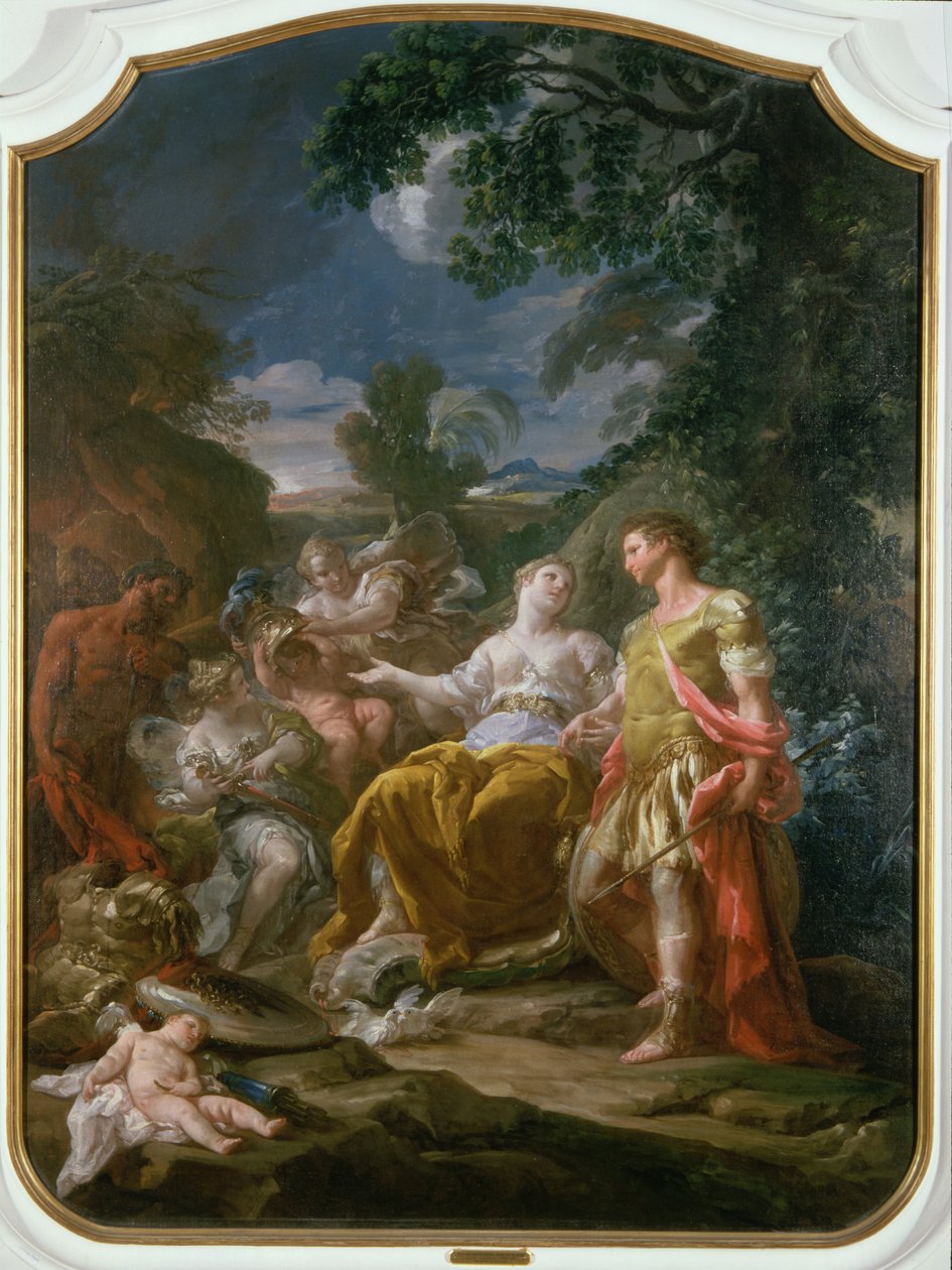 Marte y Venus con Cupidos de Corrado Giaquinto