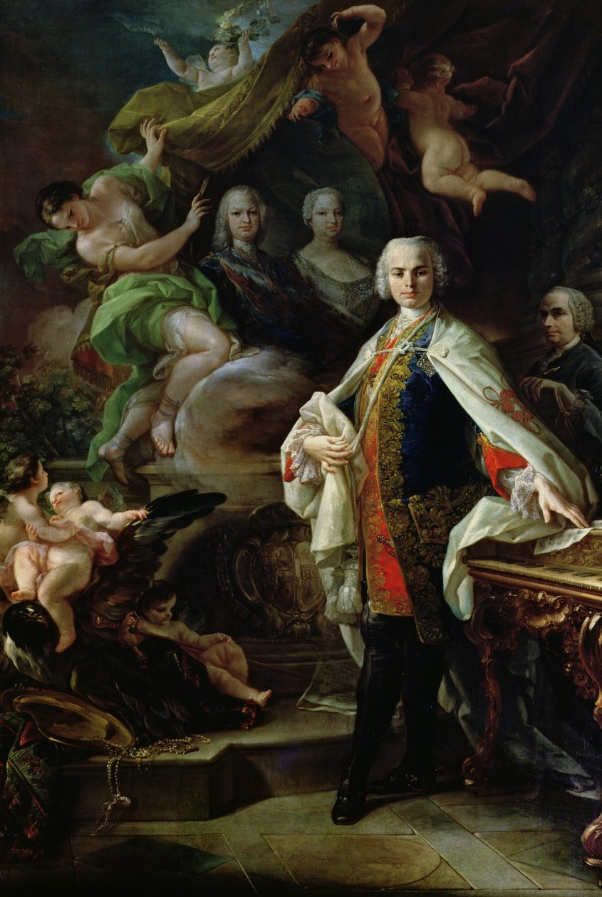 Retrato de Carlo Broschi (1705-82) 