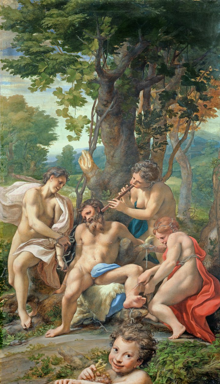 Alegoría de los Vicios, 1529-30 de Antonio da Correggio