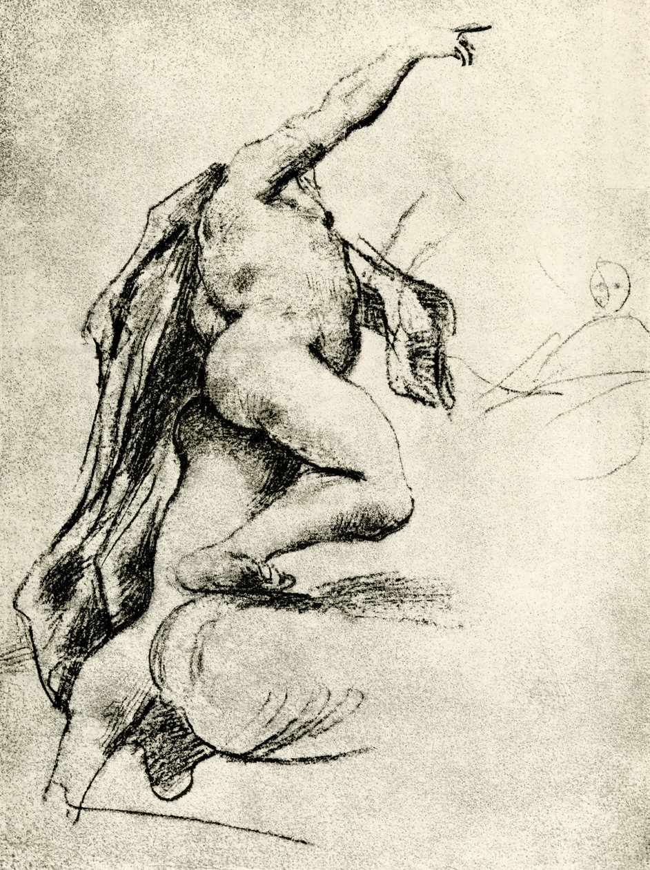 Estudio de movimiento de Antonio da Correggio