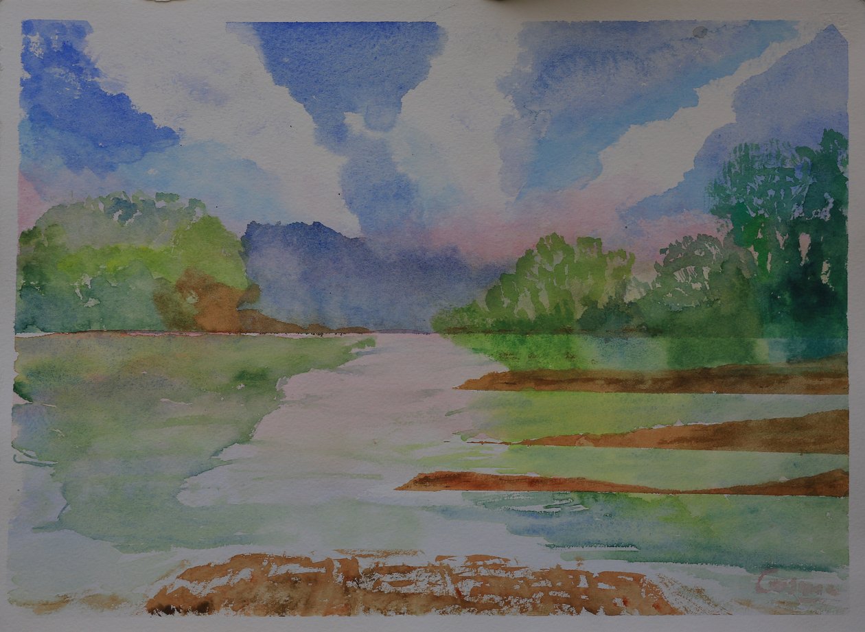 Río, Dittsham, Devon de Cosima Duggal