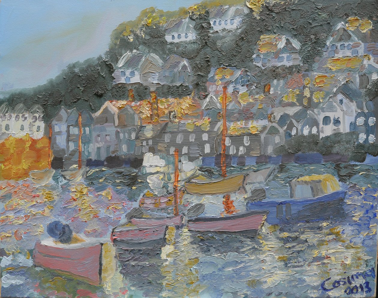 Puerto de Mousehole, Cornwall de Cosima Duggal