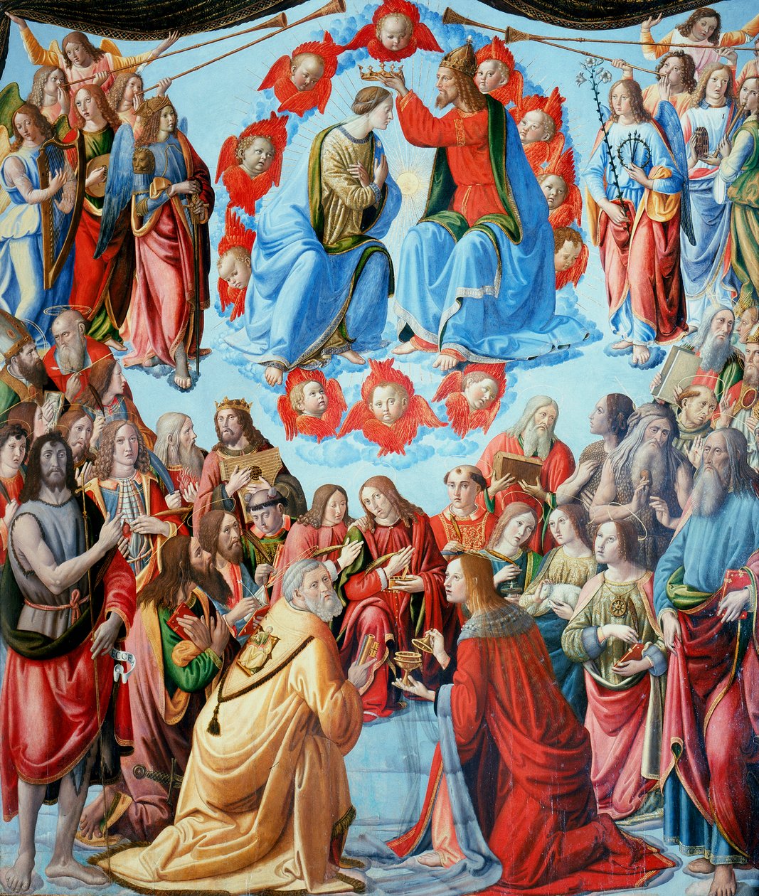 Coronación de la Virgen de Cosimo Rosselli