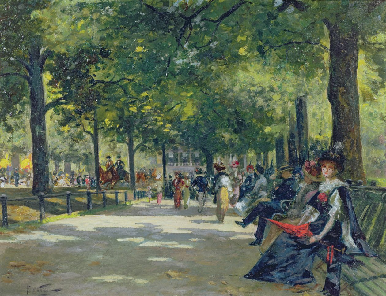 Hyde Park, Londres de Count Girolamo Pieri Nerli