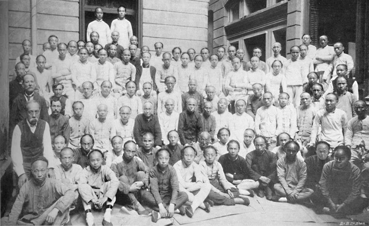 Compositores e impresores, Oficina del North China Daily News, 1910 de Cox Company Ltd