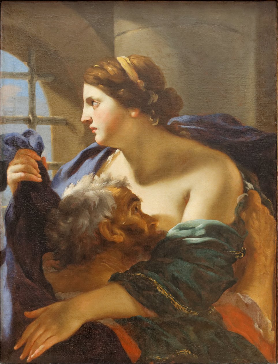 Caridad romana de Mellin Louvre RF 1985-81 n01 de Coyau