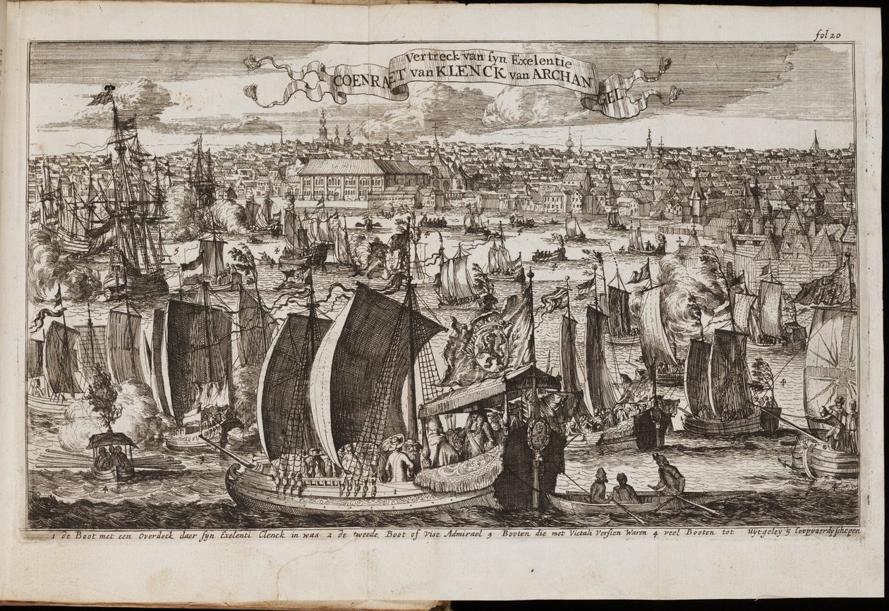 Arkhangelsk De: Historisch Verhael, of Beschryving van de Voyagie, 1677 de Coyet