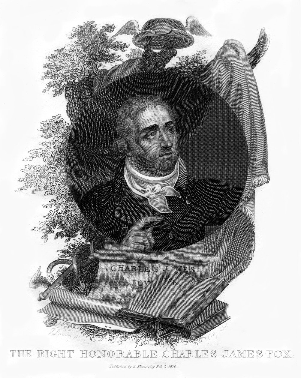 Charles James Fox, político whig británico de Craig