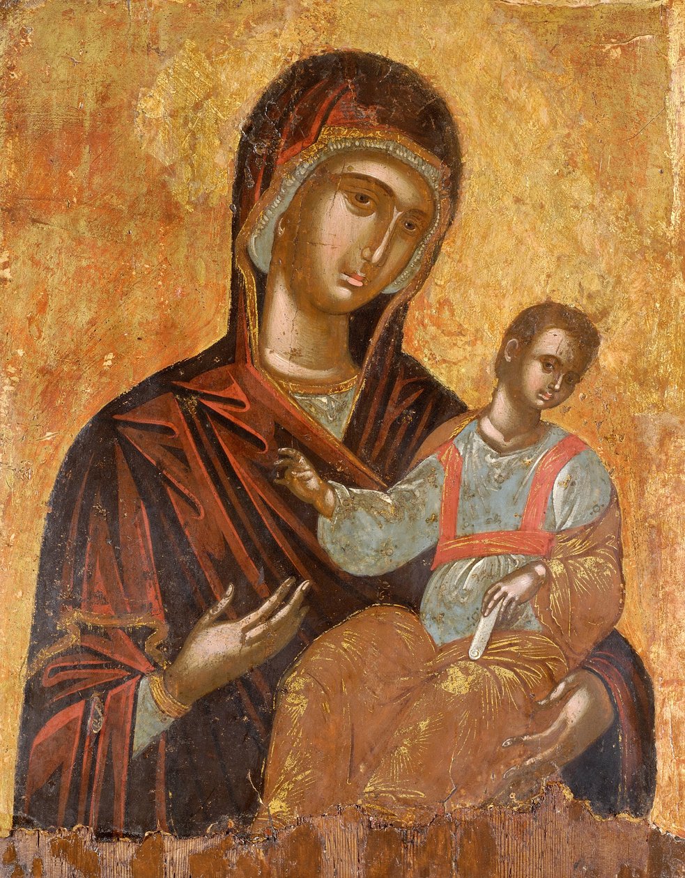 La Virgen Hodegetria de Cretan School