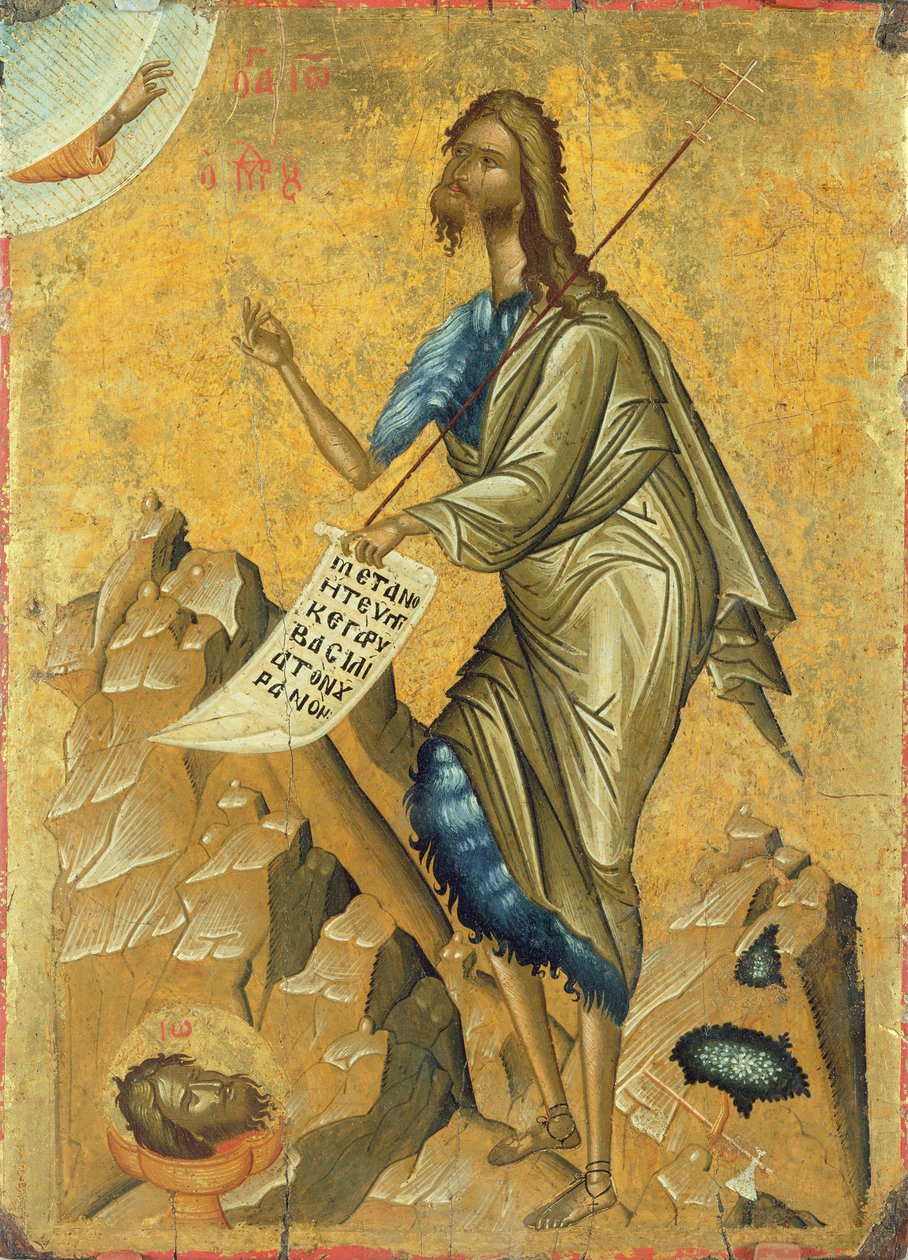 San Juan Bautista, c.1500 de Cretan School