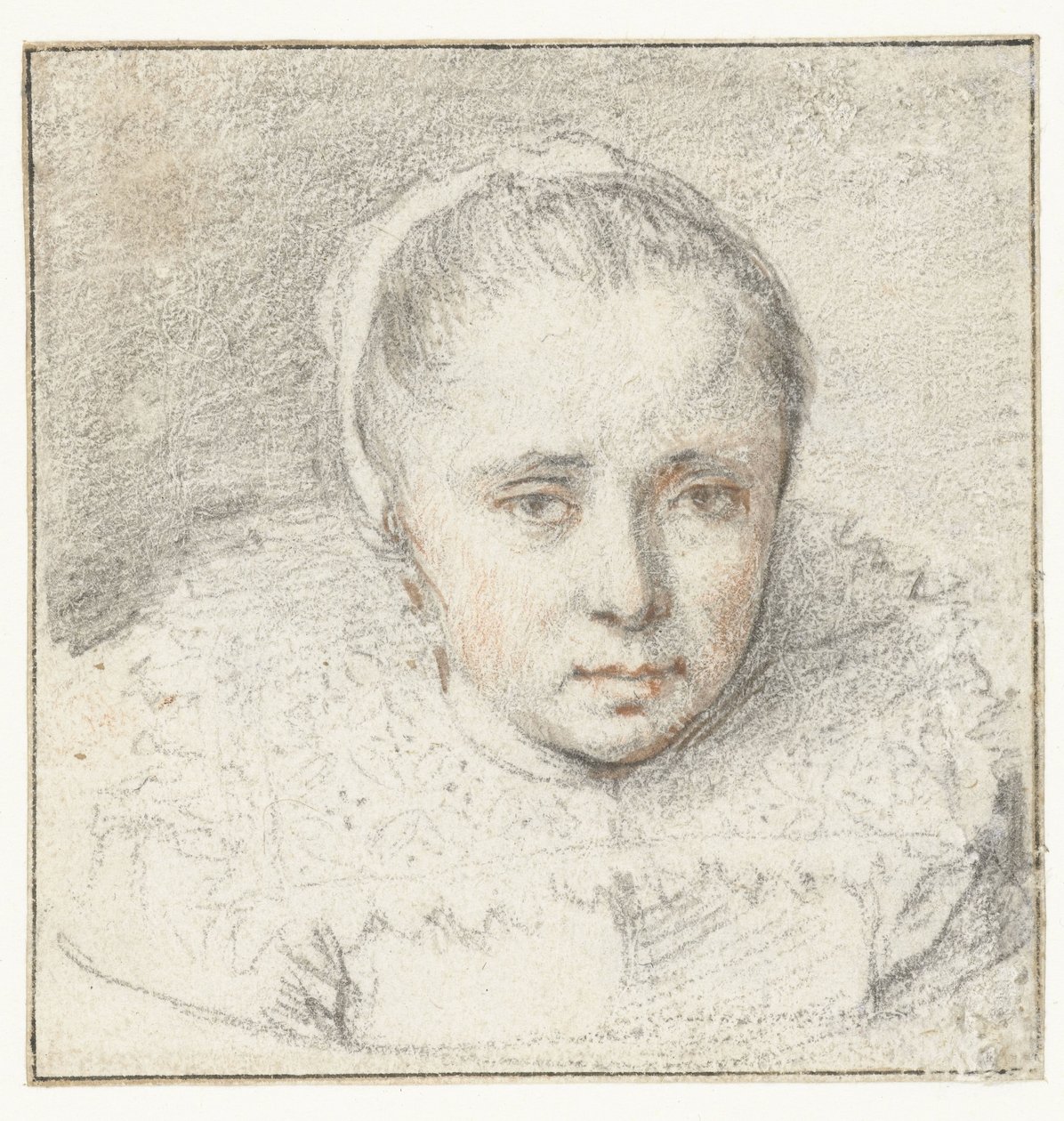Retrato de una mujer joven de Crispijn van de Passe (I) (attributed to)