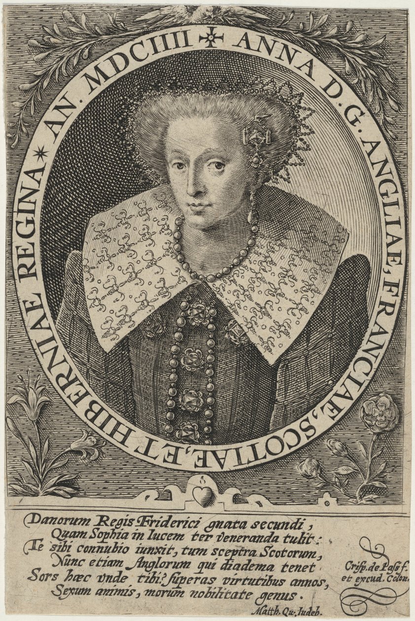 Ana de Inglaterra de Crispijn van de Passe I