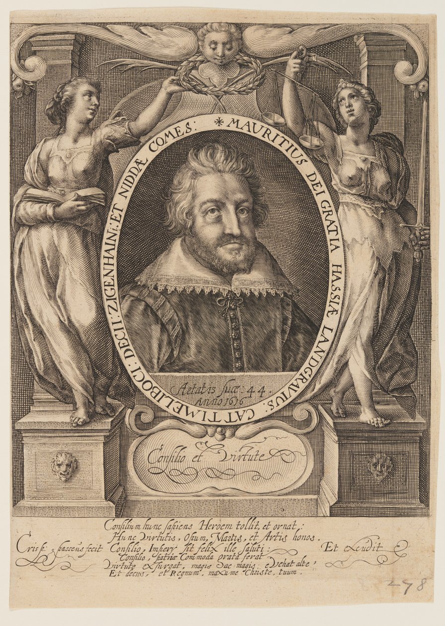 Mauricio, Landgrave de Hesse de Crispijn van de Passe I