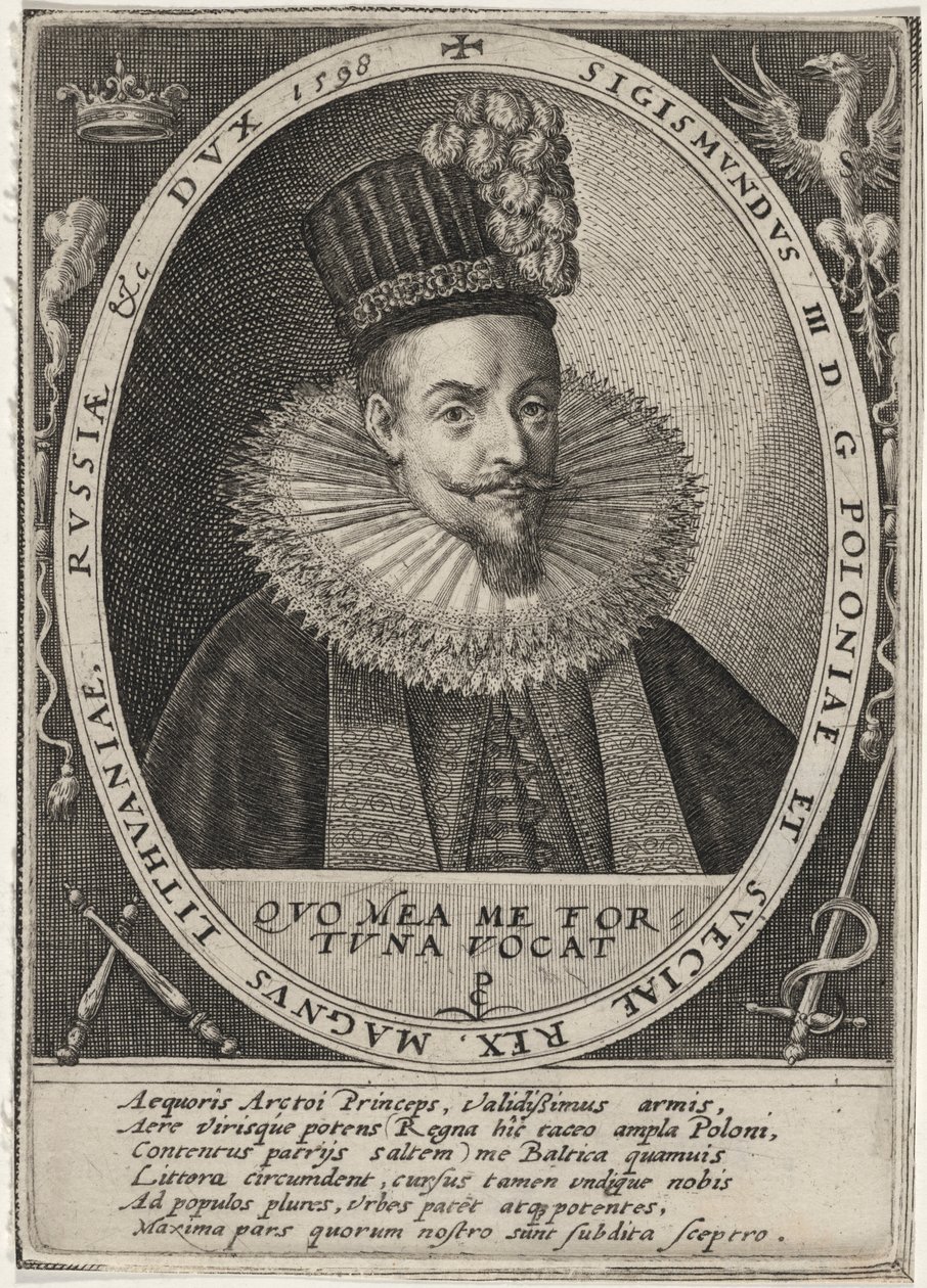 Segismundo III, rey de Polonia de Crispijn van de Passe I